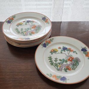 Set of 6 Rosenthal Indian Tree Dessert Plates 6" patented Oct16th 1923